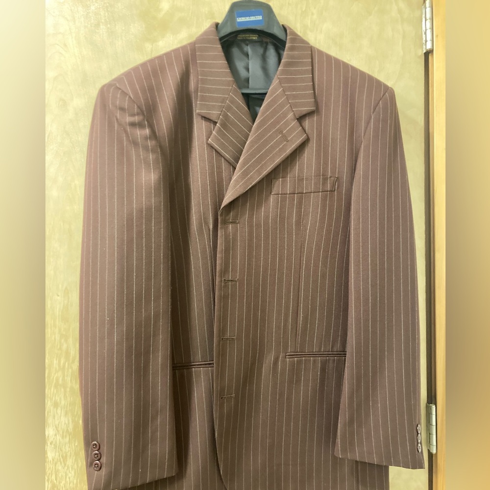 Brown Giorgio Brutini 2 piece suit